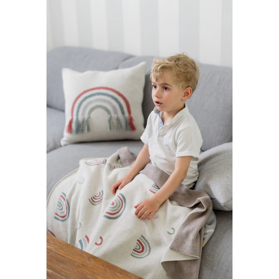 KINDSGUT Kinderdecke Regenbogen