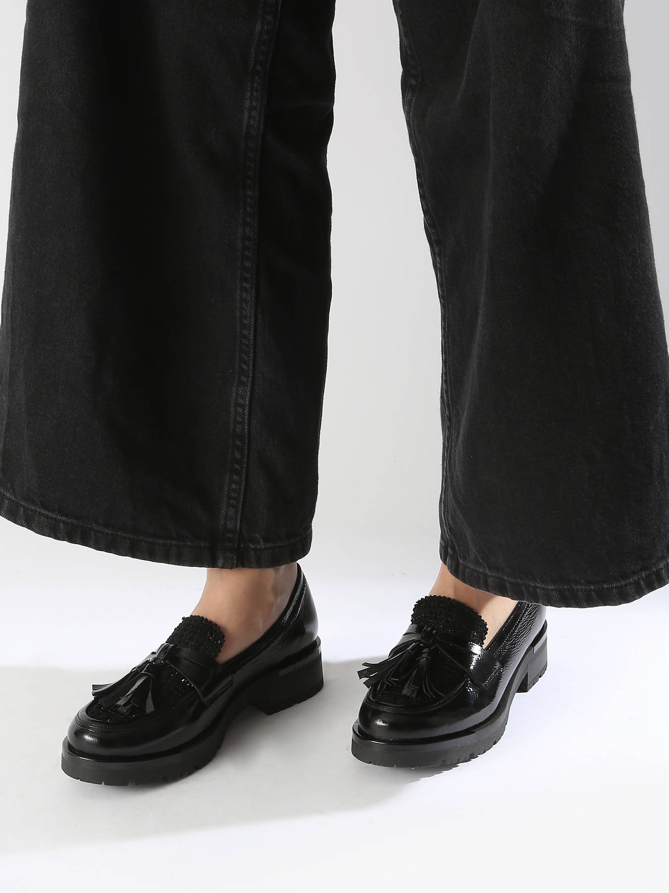 Mocassins en cuir MYMA