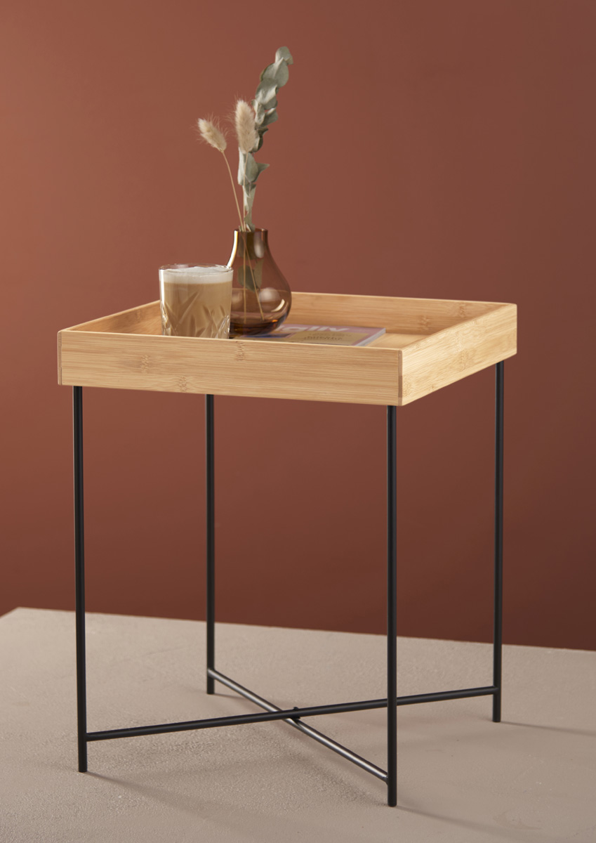 Bijzettafel Soof bamboe Naturel