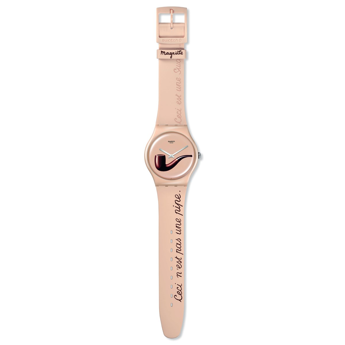 Montre Swatch Art Journey 2023 LA TRAHISON DESIMAGES BY RENE MAGRITTE