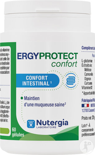 Nutergia Ergyprotect Confort Intestinal 60 Gélules