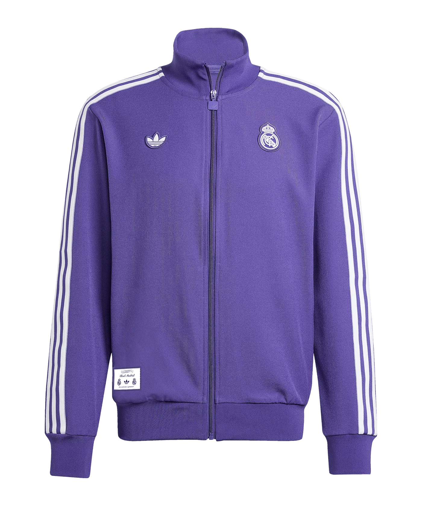 adidas Real Madrid Terrace Icon Trainingsjacke Lila