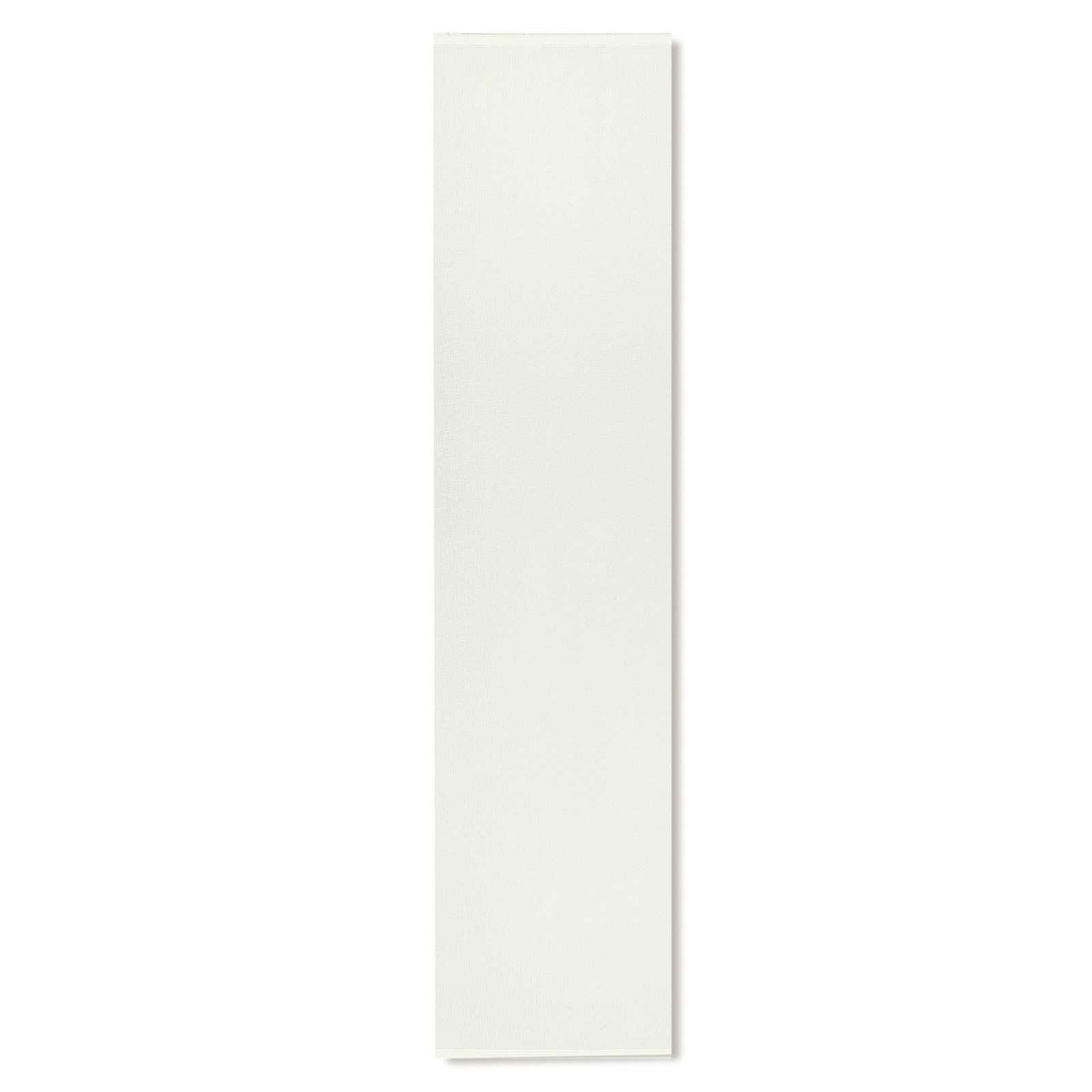 Flächenvorhang - weiß - 60x245 cm