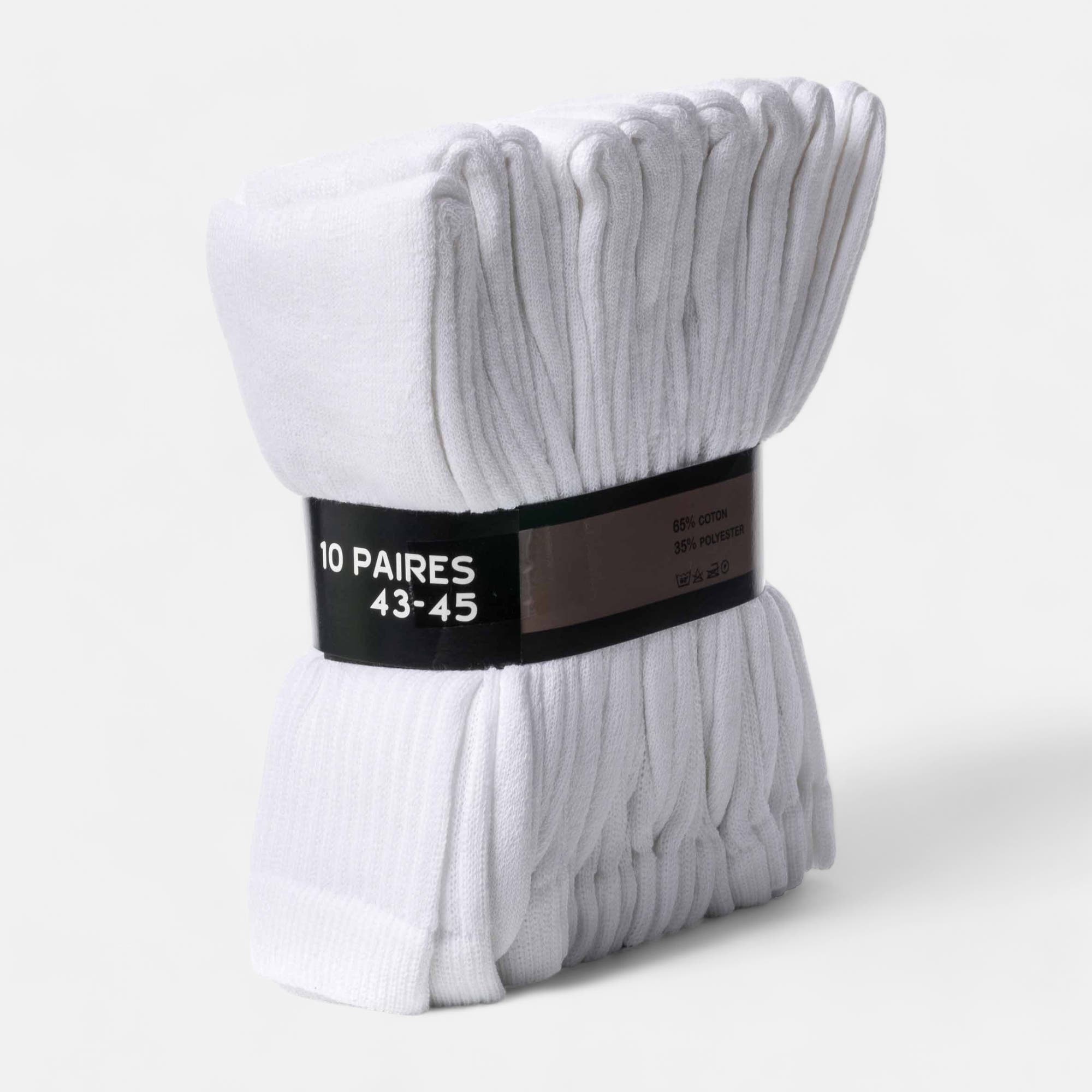 Chaussettes de sport Homme blanc