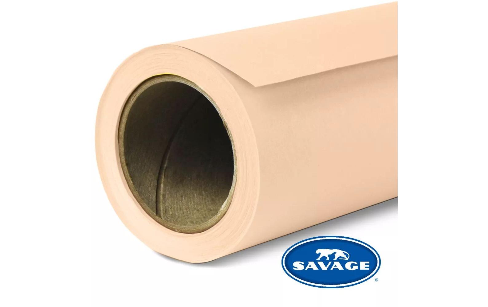 Hintergrund Papier 2.72 x 11m Egg Nog<br>Das Hintergrundpapier von Savage