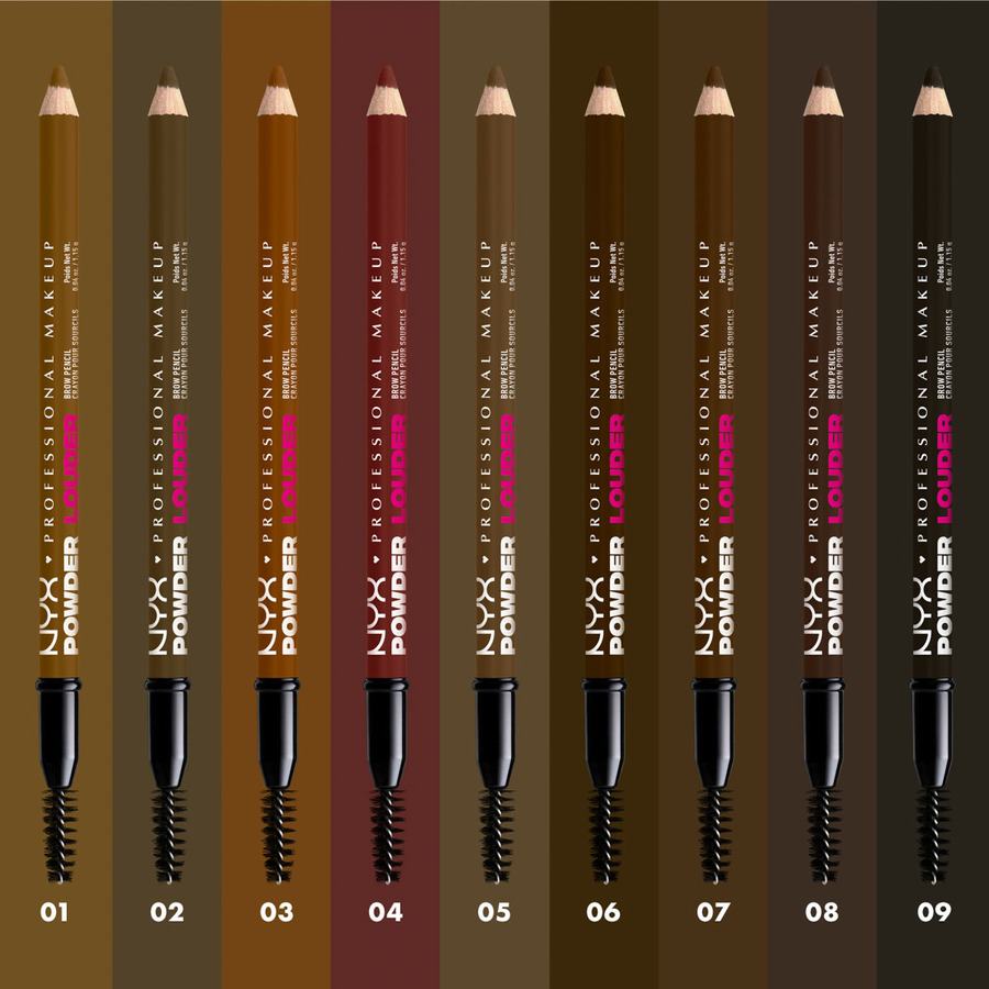 NYX PROFESSIONAL MAKEUP Powder Louder 05 Soft Brown Brow Pencil 16g