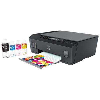 HP Smart Tank Plus 555 All-in-One - imprimante multifonction jet d'encre couleur A4 - Wifi, USB