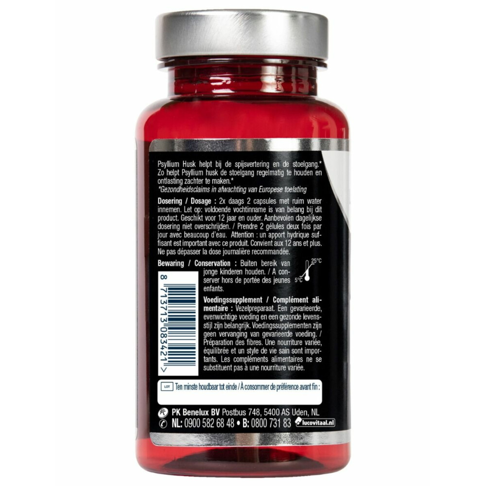 Lucovitaal Psyllium Husk Vezels 60 capsules