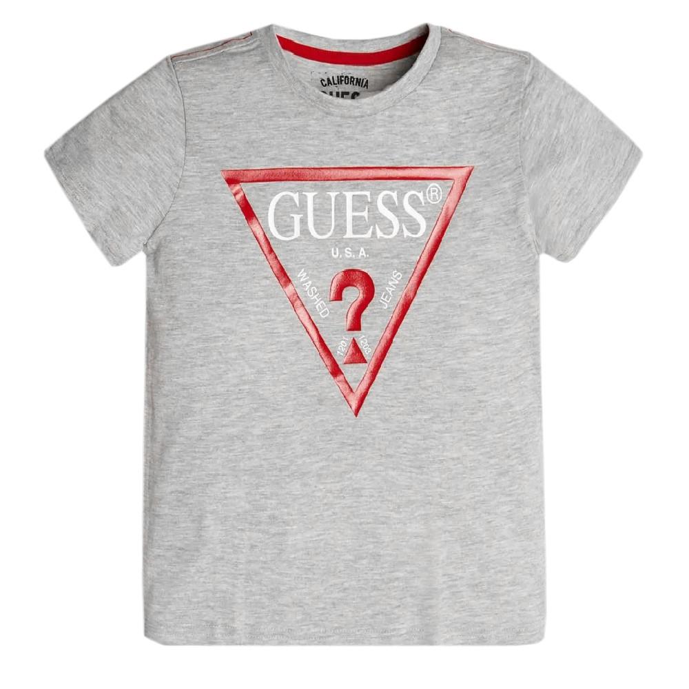 Guess T-shirt Gris Garçon Guess