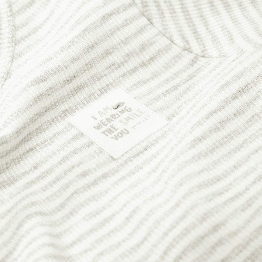 STACCATO Shirt stone melange gestreift