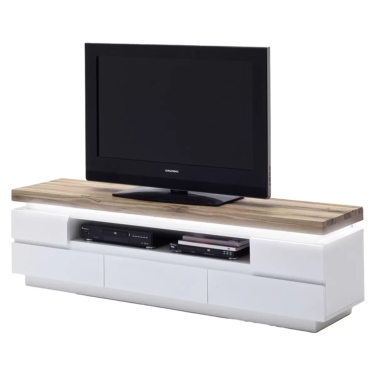 Lowboard Romina Artisan Eiche,weiss