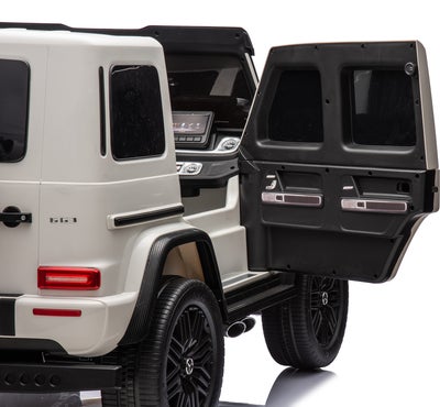 Mercedes Benz AMG G63 Elbil, Hvit
