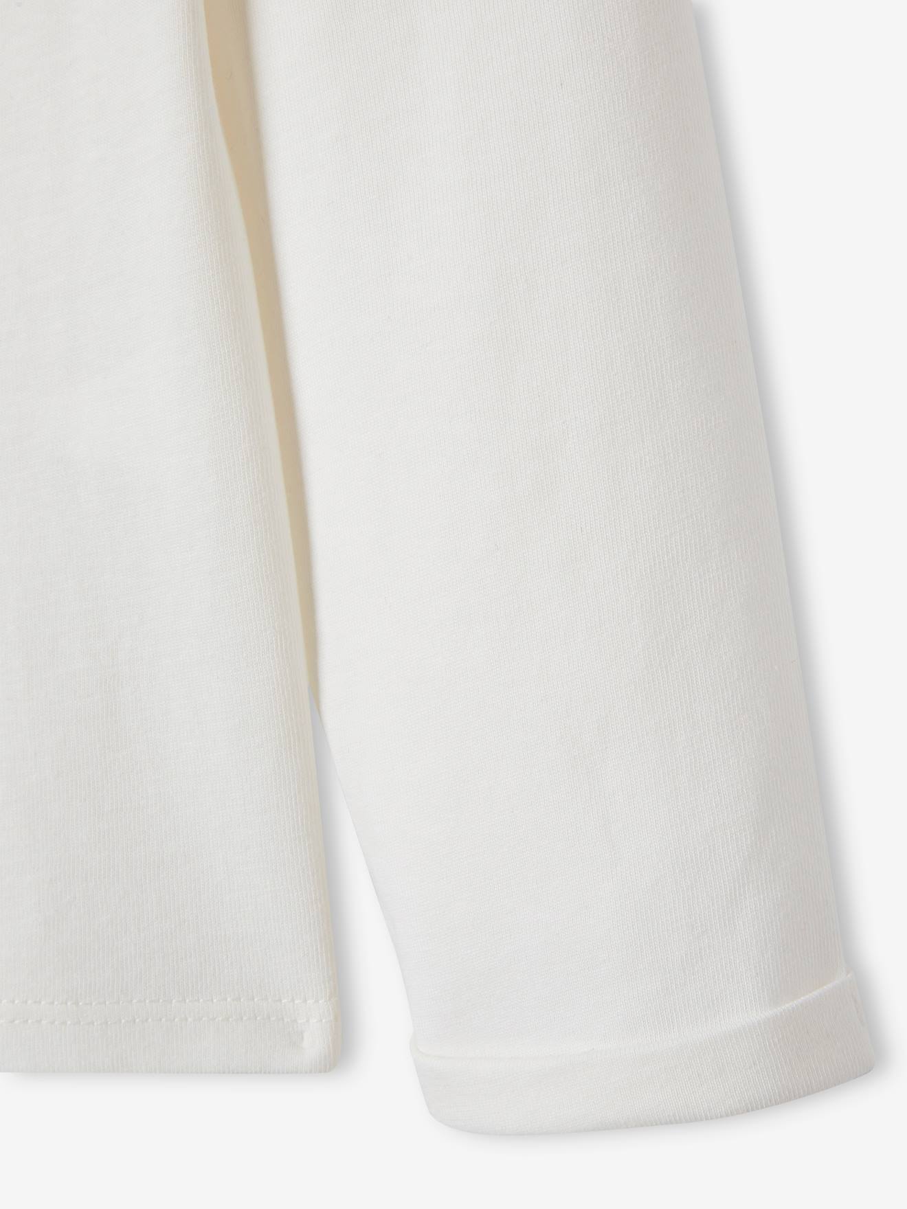 Camiseta com estampa feminina e detalhes de fantasia, camiseta infantil lisa rosa claro com estampas.