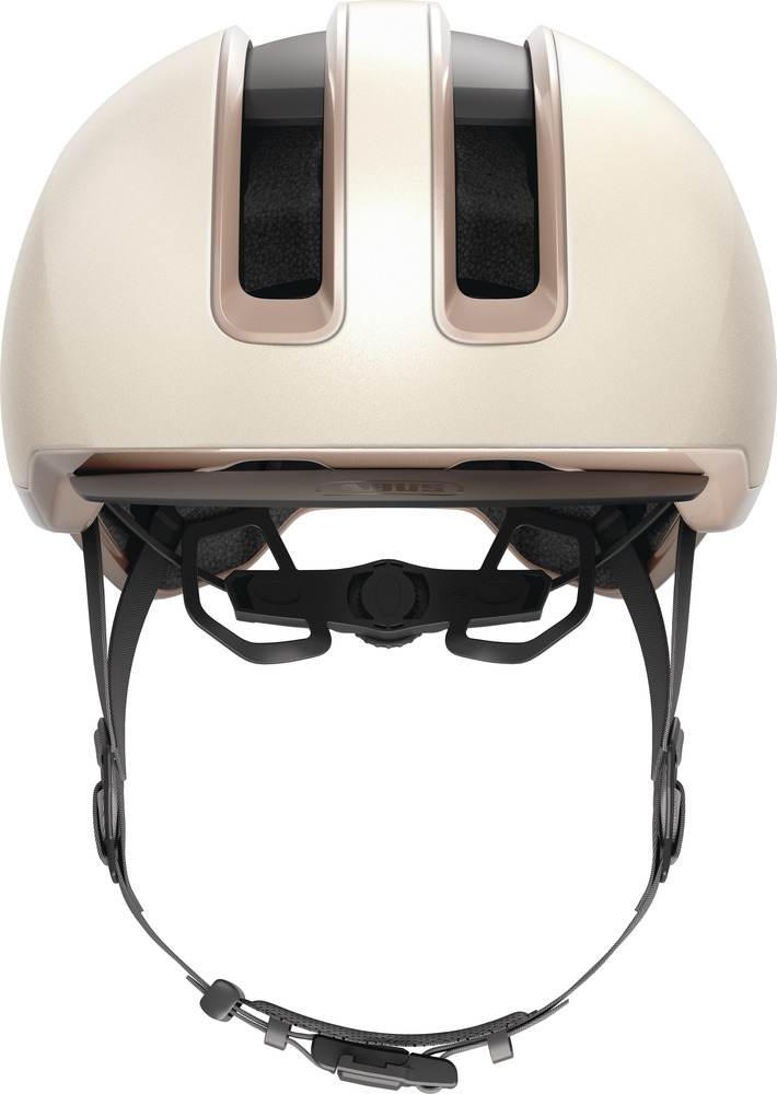 ABUS HUD-Y cykelhjelm LED Champagne Gold