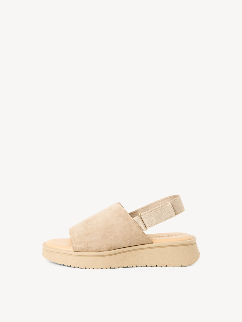 Leren Sandaaltje - beige