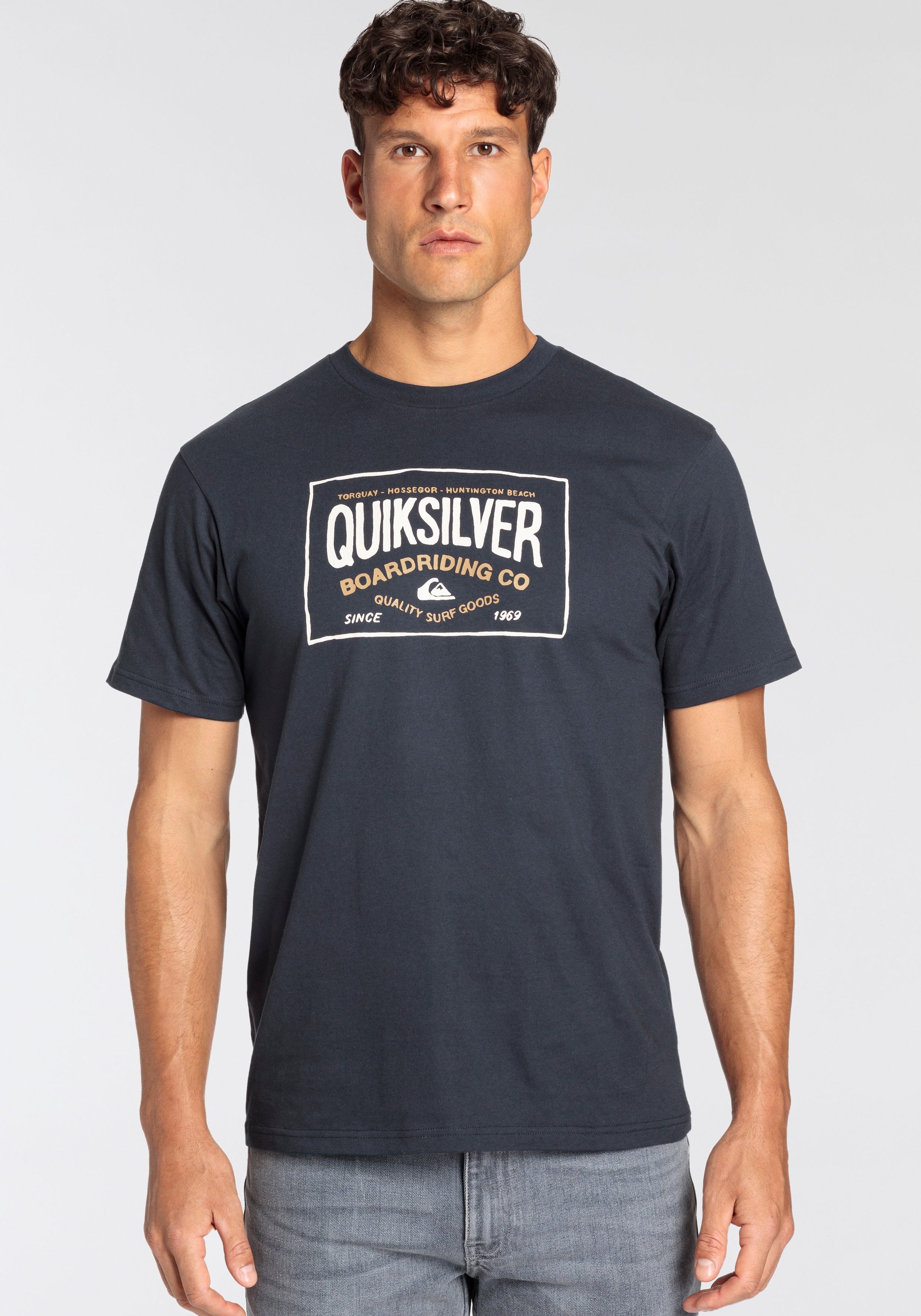 Quiksilver T-Shirt »CLOUD UNDER PACK SHORT SLEEVE TEE YM«, 2 Stk. im Doppelpack