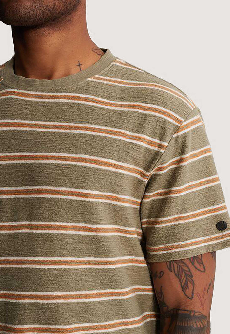 Cast Iron Relaxed Fit Stripe T-shirt