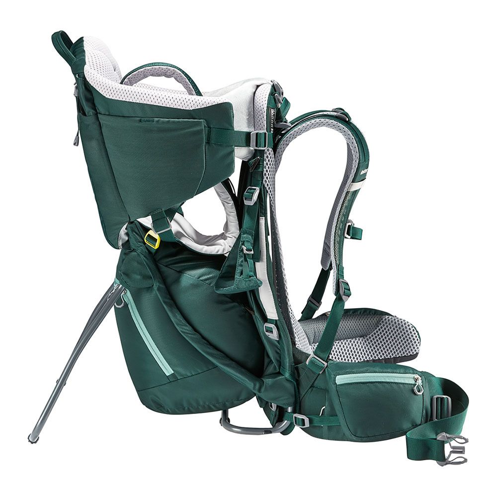 Deuter KID COMFORT 14L - Porte-bébé + Pare-soleil forest