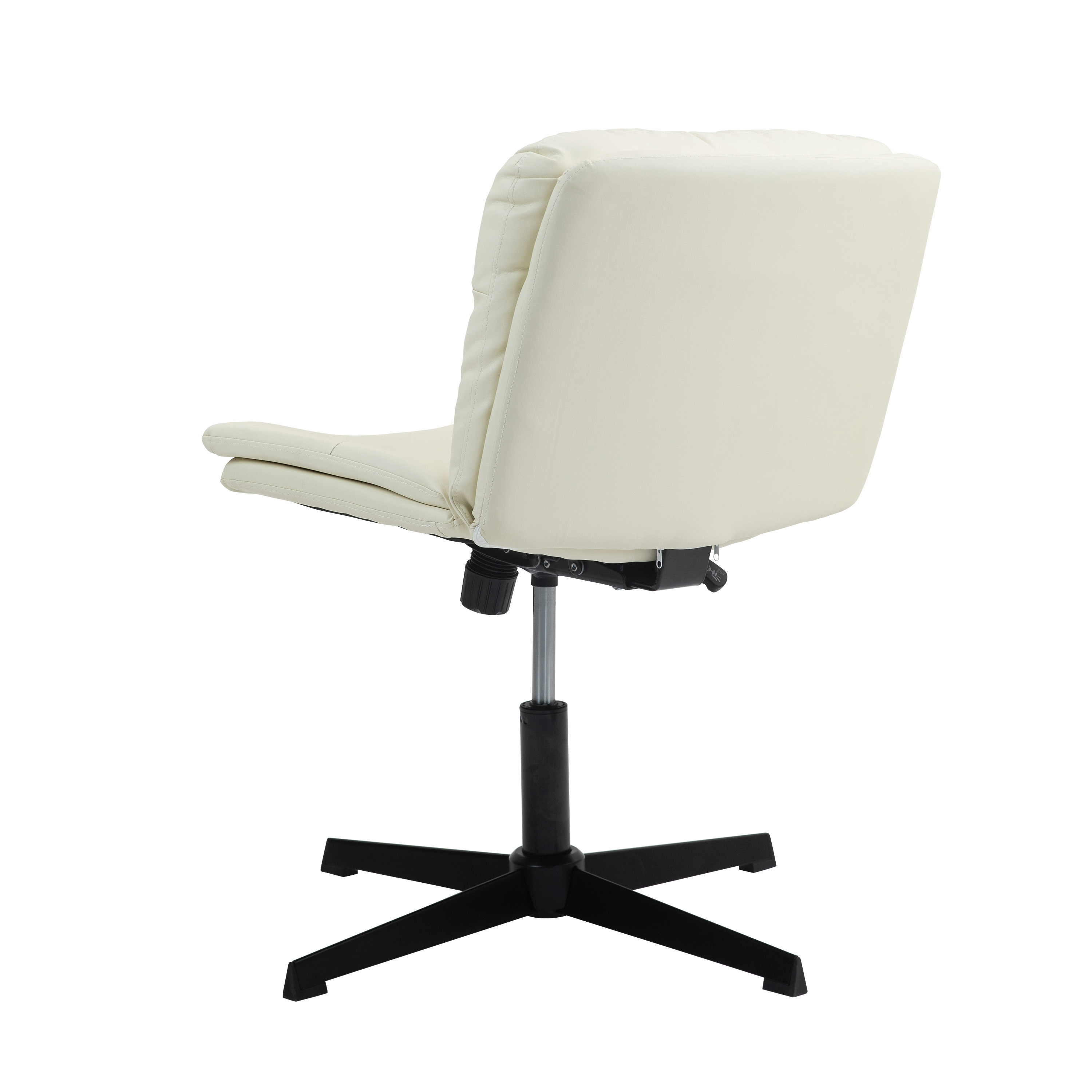 Bürostuhl Leder LYLES beige