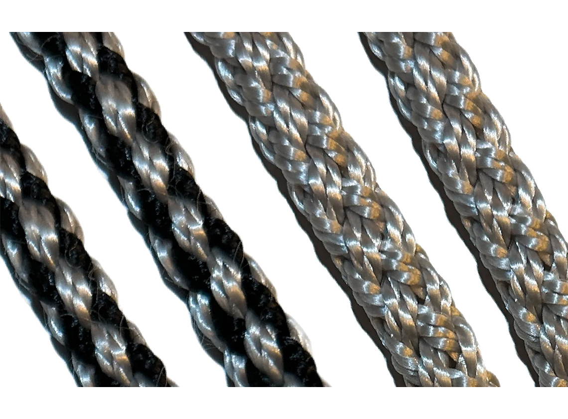 Arisol koordgordijn 190 x 60 - anthracite/grey