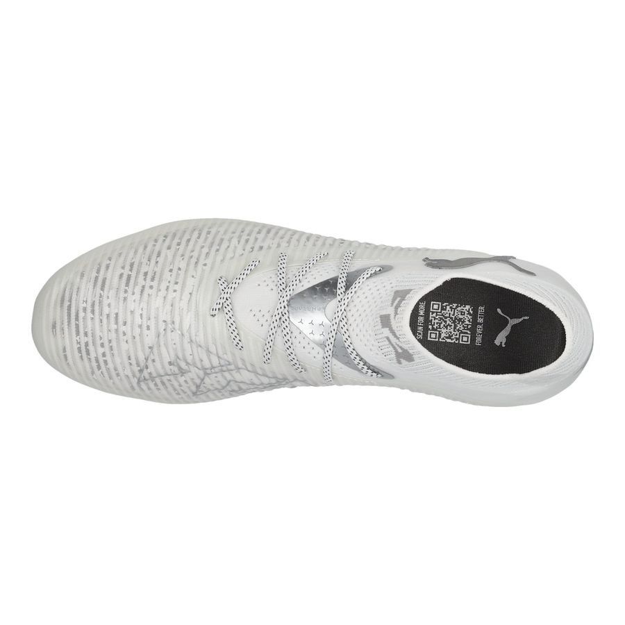 PUMA Future 8 Ultimate FG White Pack - Blanc/Argenté