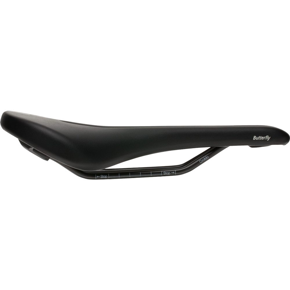 Terry Butterfly Arteria Sattel Damen schwarz