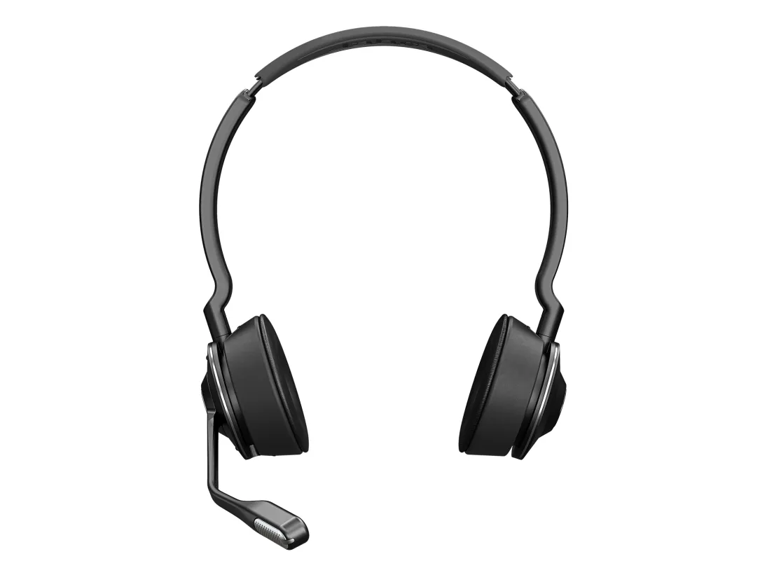 Jabra Engage 75 SE Stereo - Headset - på øret - DECT / Bluetooth - trådløs - NFC - Zoom Certified, Google Meet Certified, Amazon Chime Certified, Certified for Microsoft Teams Open Office, Works With Chromebook Certified, UC-certificeret