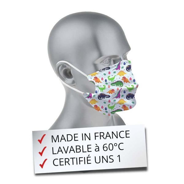 Masque dinosaure pour enfant