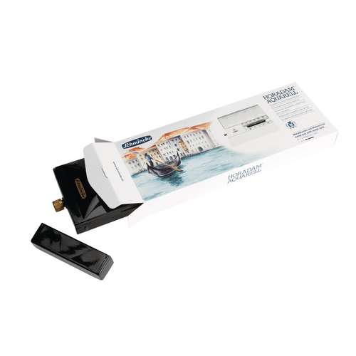 Schmincke HORADAM® AQUARELL, Metallkasten mit Wassertank und Reisepinsel