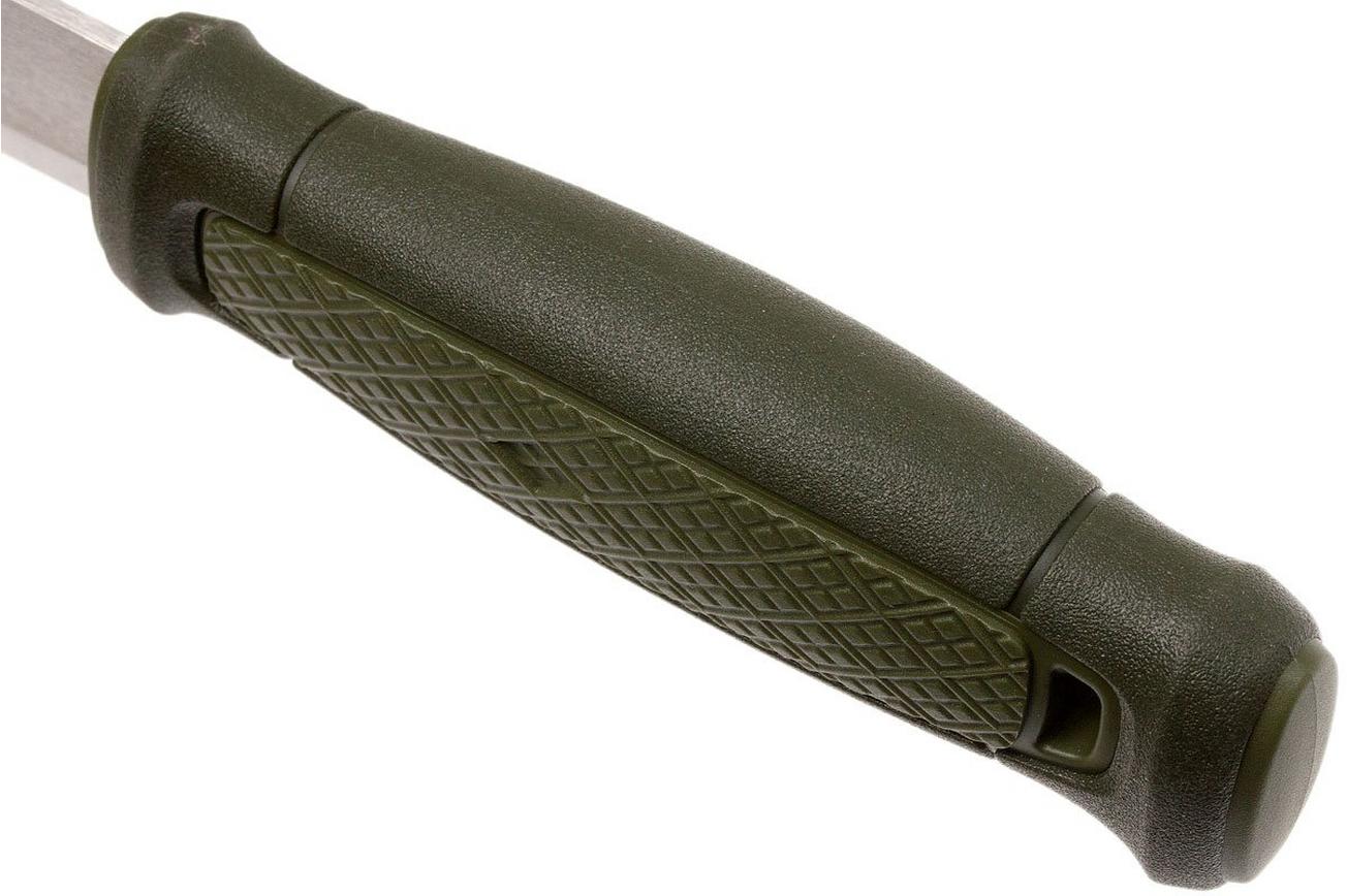Mora Kansbol 12634 bushcraftmes met schede, groen