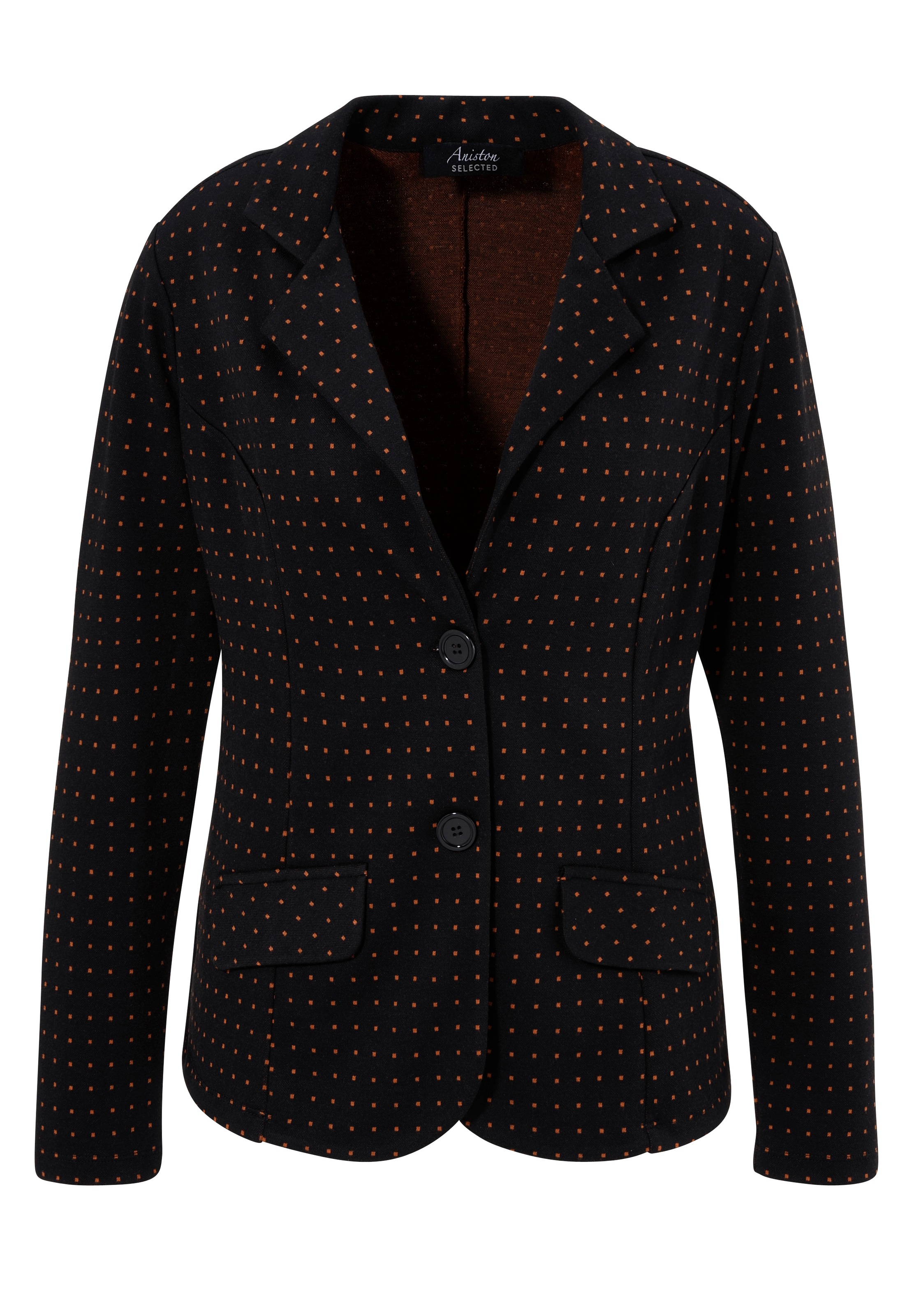 Aniston SELECTED Kurzblazer , mit kleinen Quadraten