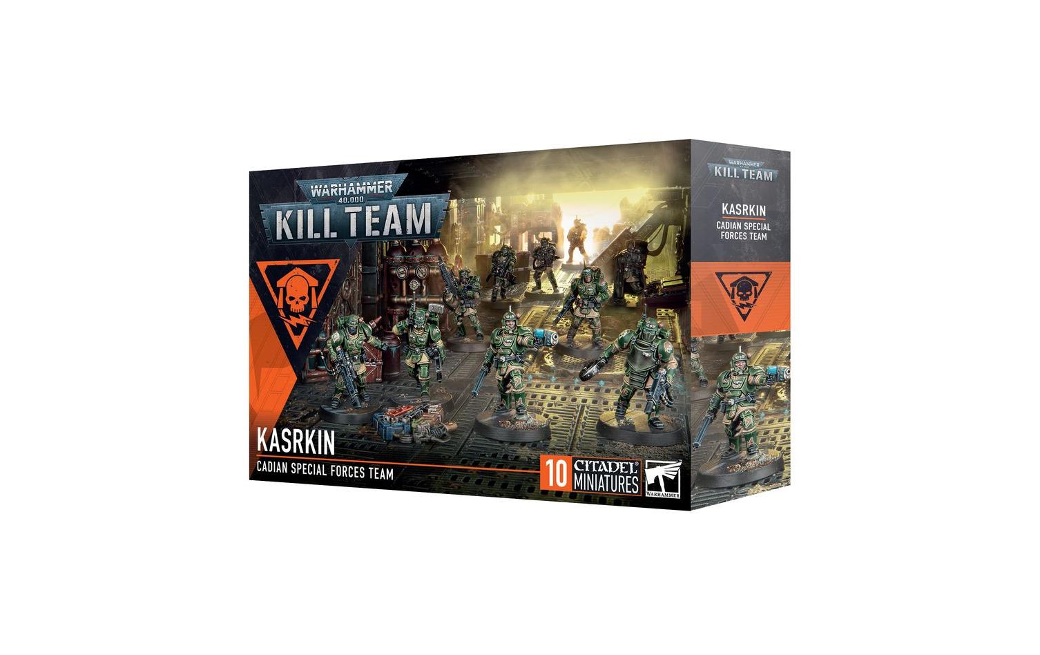 Figurenset Warhammer 40.000 Kill Team KasrkinWarhammer 40.000 Kill Team: Kasrkin Bausatz