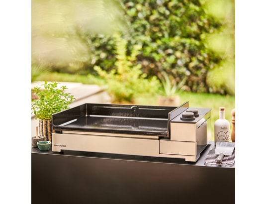 FORGE ADOUR - Plancha gaz Premium gaz 60 cm, chassis inox