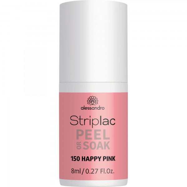 Alessandro Striplac Peel or Soak 150 Happy Pink 8ml