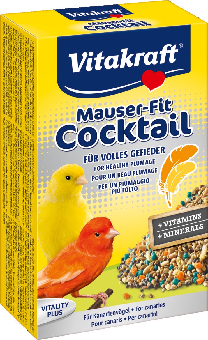 Vitakraft vogelsnack Mauser-Fit Cocktail kanarie 200 g