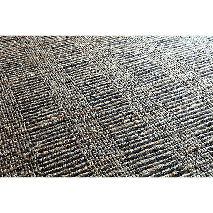 Tapis jute et coton GoodHome L.170 x l.120 cm