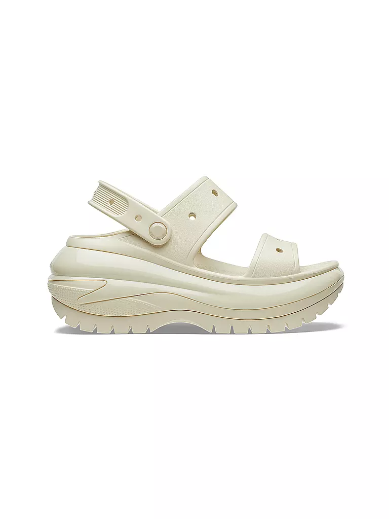 CROCS Pantoletten MEGA CRUSH SANDAL creme