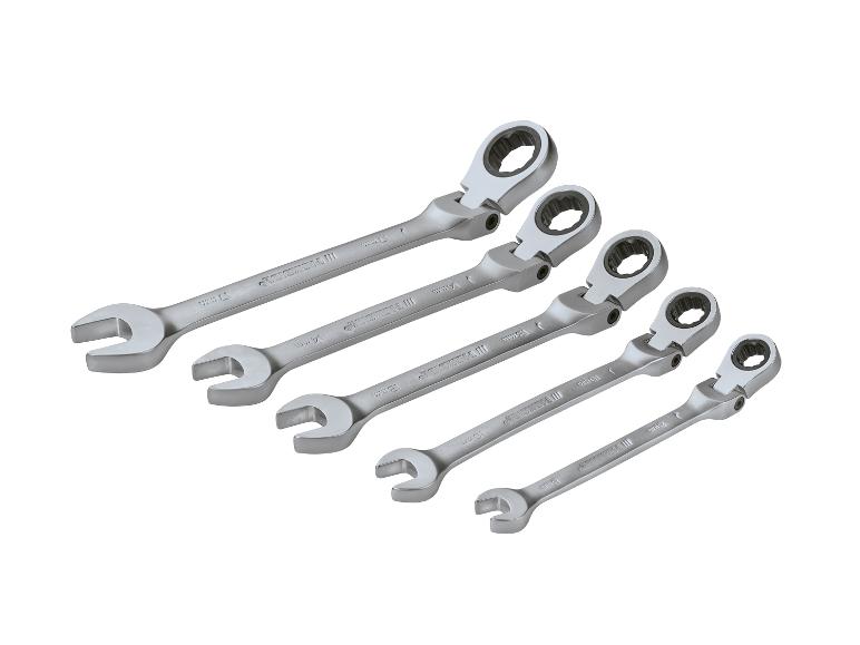 Steek- en ratelringsleutelset