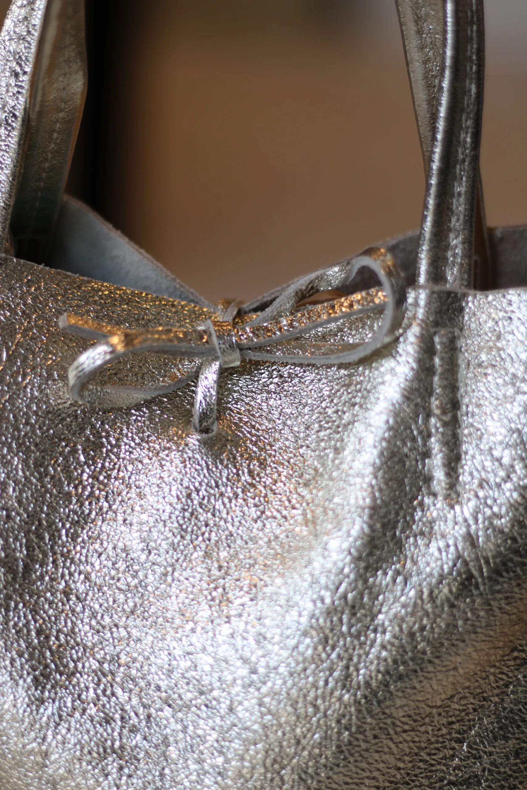Mini Shopper - Metallic Goud