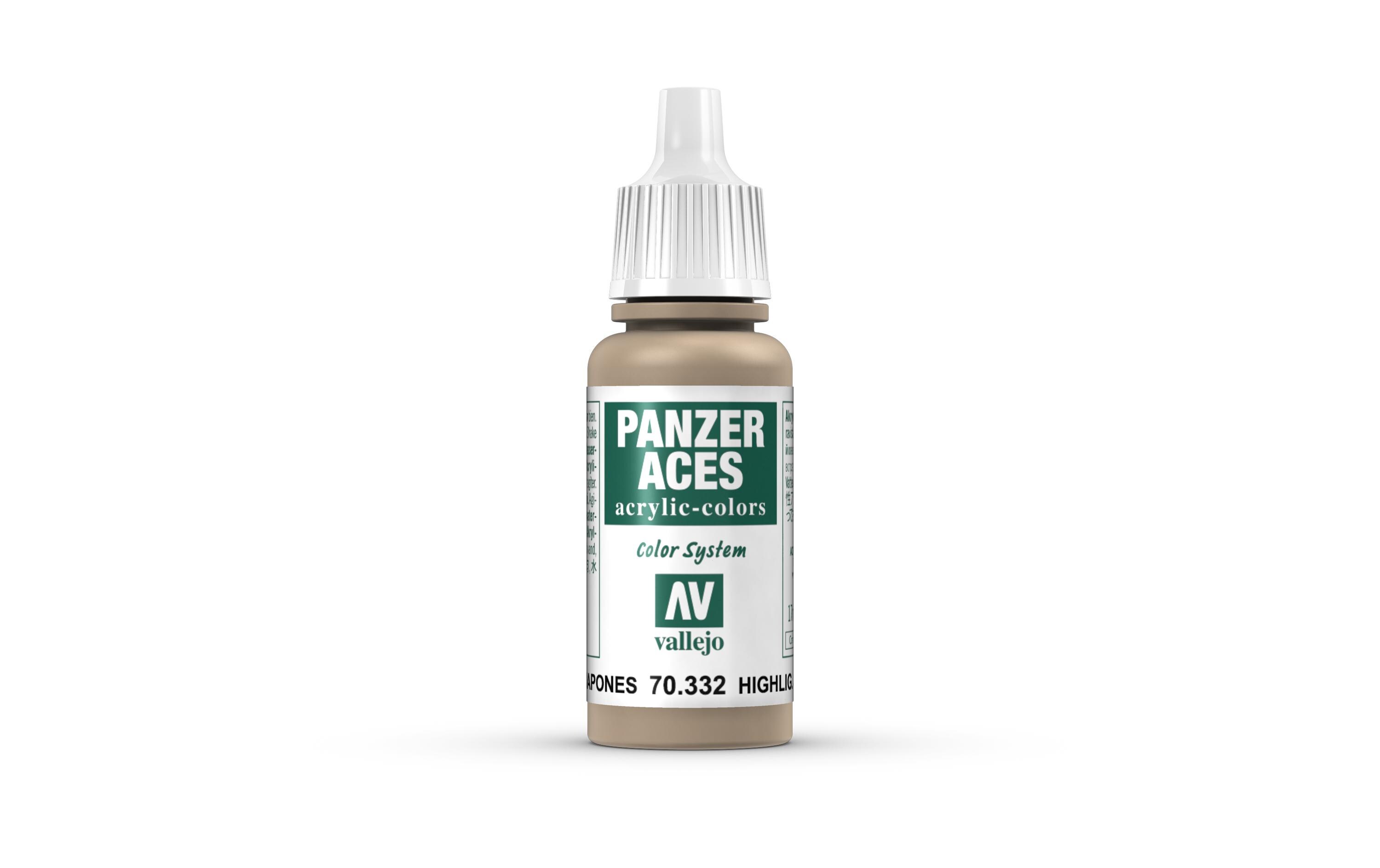 Acrylfarbe Panzer Aces Japan Tanker Highlights 17 mlAcryl Modellbaufarbe – Höhepunkte der japanischen Panzerbesatzung