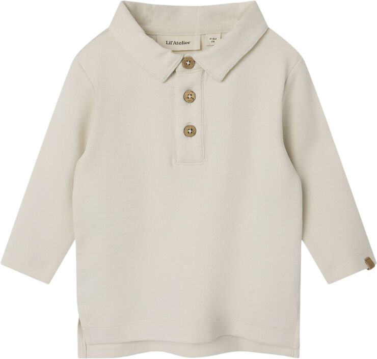 Lil' Atelier NBMFUNDO LS SLIM TOP LIL Turtledove