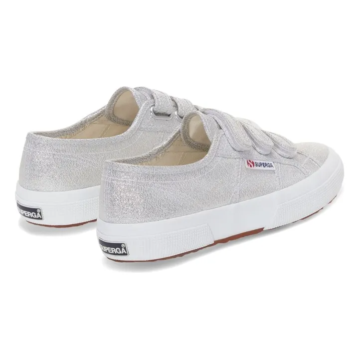Superga Baskets 2750 Scratchs Tissus Lamé | Argenté