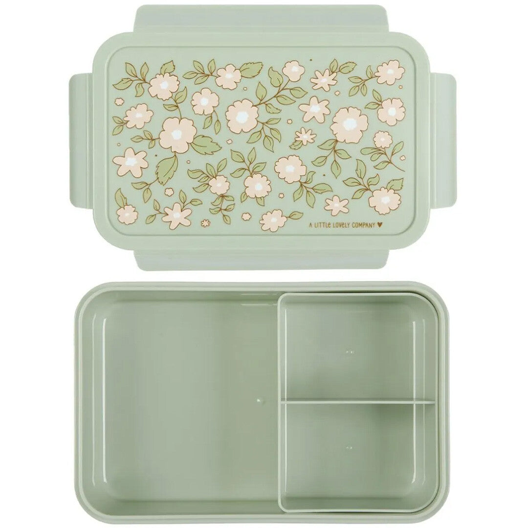 A little lovely company lunch box bloesem - saliegroen