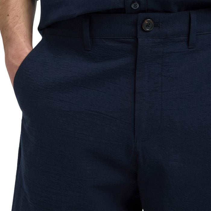 Selected Regular Karl Seersucker Short Heren