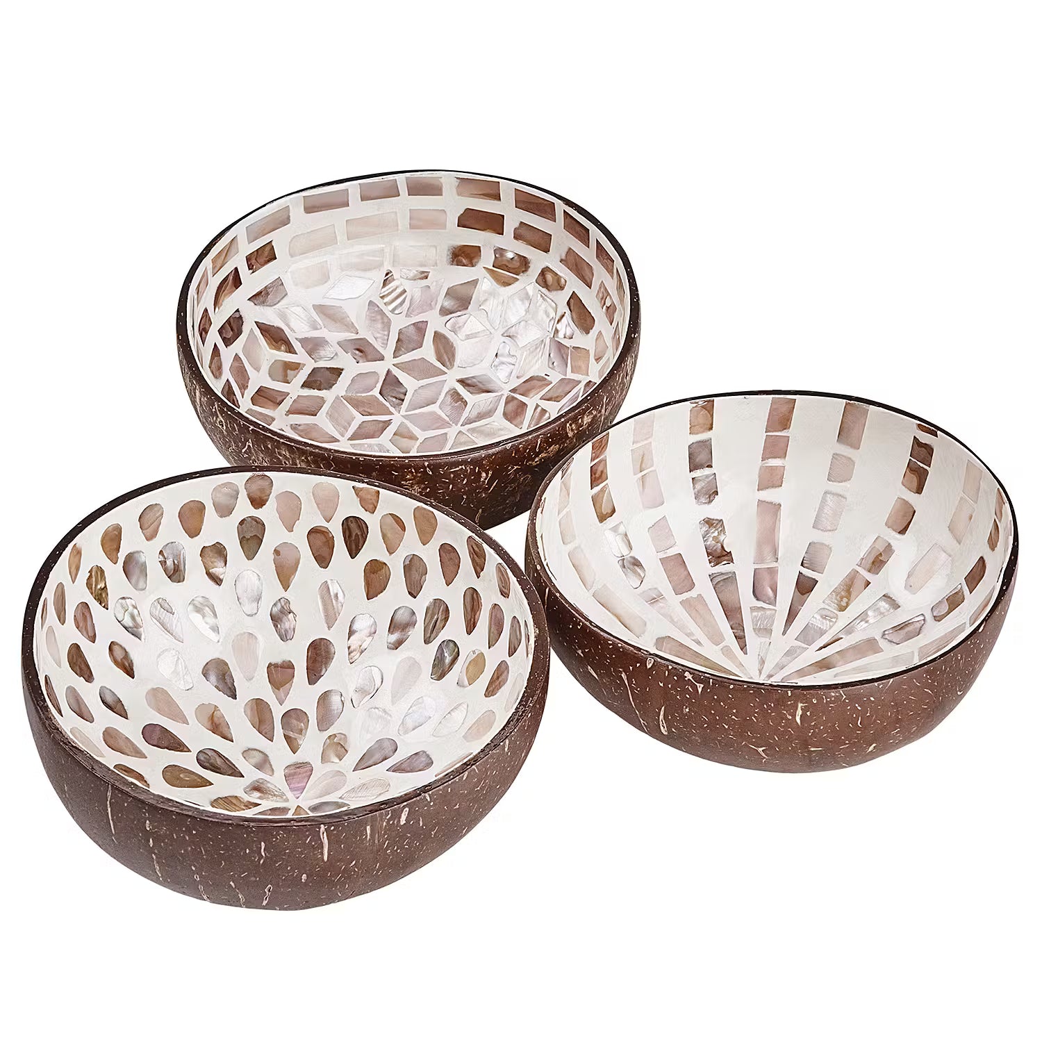 COCONUT Kokosnussschale 6er-Set