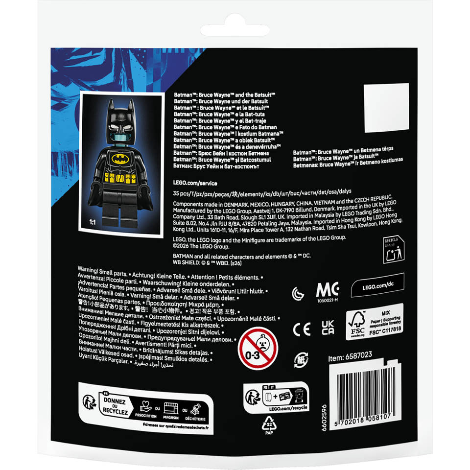 LEGO DC Batman Bruce Wayne en de Batsuit 30726