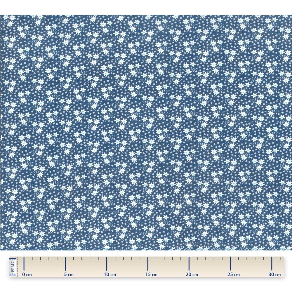 Coupon Tissu 1 M Cosmo Marine Ex1007