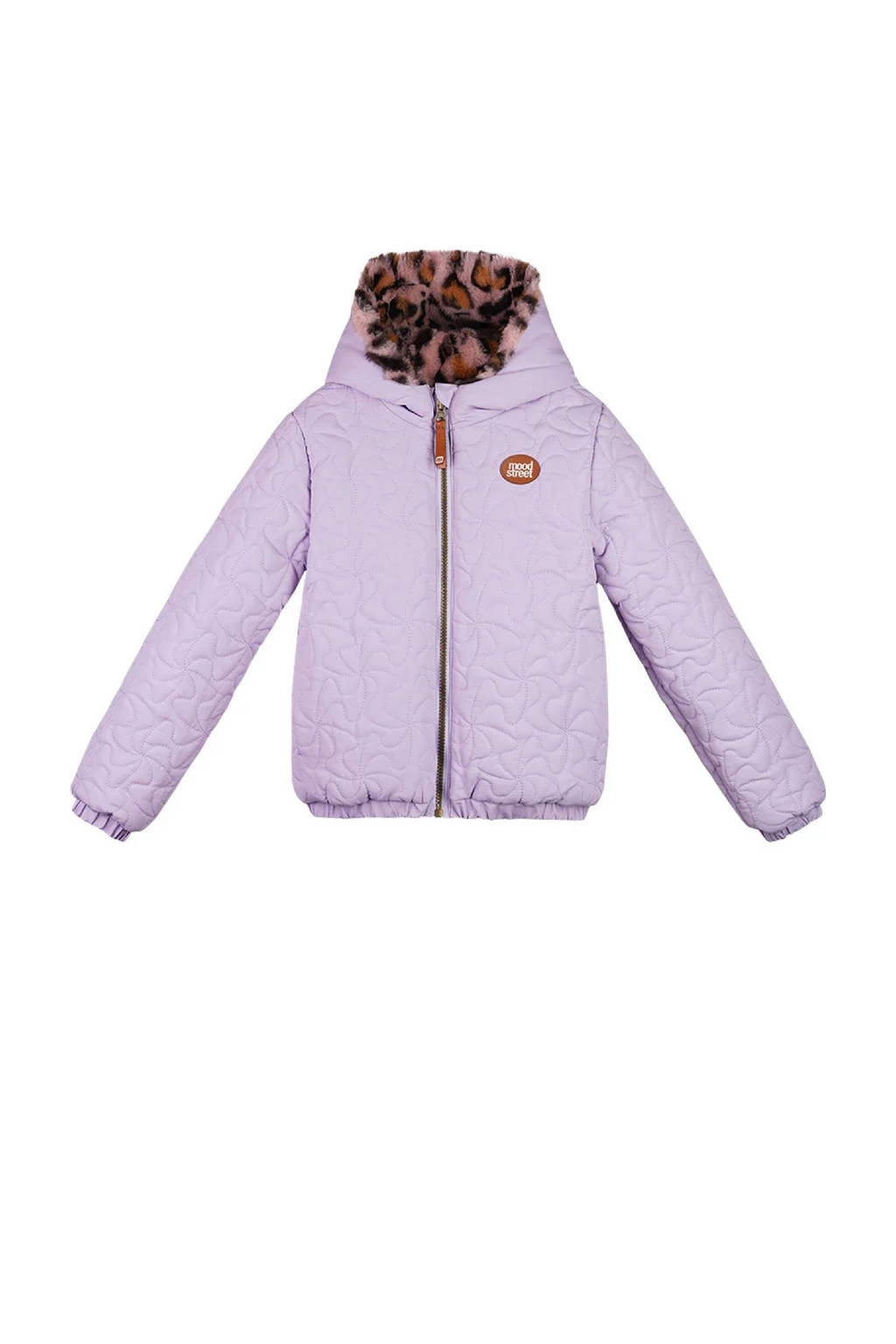 Moodstreet reversible jas paars