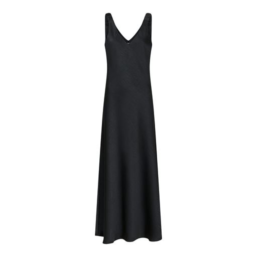 Neo Noir Zakia Heavy Sateen Kjole, Black, 40