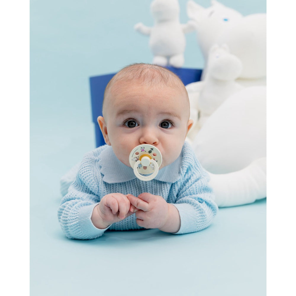 Køb Bibs X Moomin Ivory Mix Sut Colour 2-Pak Friends Latex